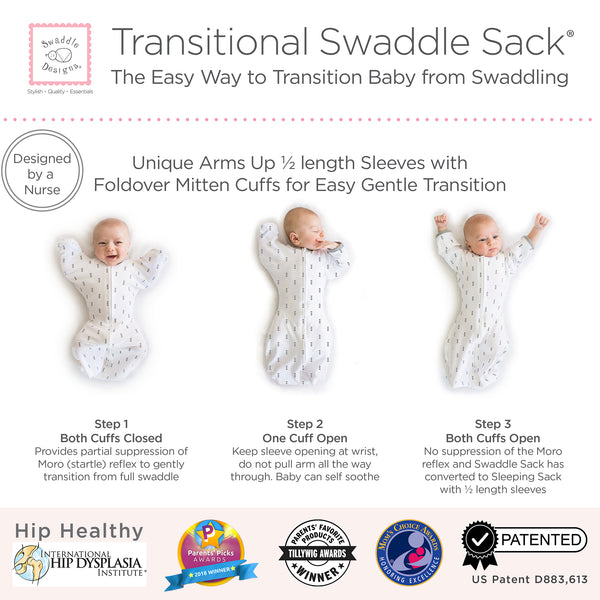 The Easiest Way to Transition Baby from Swaddling in Three Easy Steps!