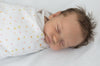 Sister Brand - Amazing Baby - Ultimate Swaddle Blanket - Playful Dots, Multi Pink