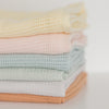 Sister Brand - Amazing Baby - Cotton Cellular Blanket, Soft Blue
