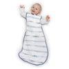 Sister Brand - Amazing Baby - Muslin Non-Weighted zzZipMe Sack - Denim Brushstrokes