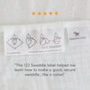 Sister Brand - Amazing Baby - Muslin Swaddle Blanket - Little Feather