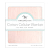 Sister Brand - Amazing Baby - Cotton Cellular Blanket, Soft Pink