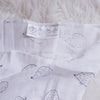 Muslin Swaddle 3-Pack, Pajama Gown and Hat Gift Set - Heathered Jadeite, Newborn