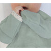 Muslin Swaddle 3-Pack, Pajama Gown and Hat Gift Set - Heathered Jadeite, Newborn