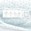 SwaddleLite - Bubbly, Soft Blue