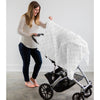 Muslin Swaddle 3-Pack, Pajama Gown and Hat Gift Set - Heathered Gray, Newborn