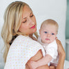 Muslin Swaddle 3-Pack, Pajama Gown and Hat Gift Set - Heathered Peach Blush, Newborn