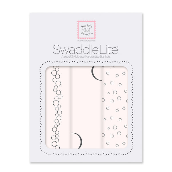 SwaddleLite - Bubbly, Soft Pink