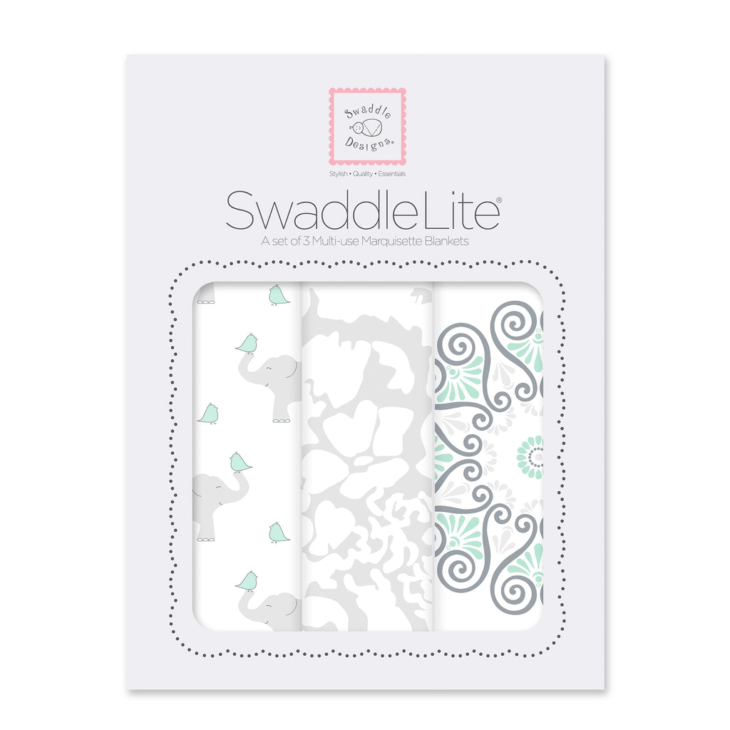 SwaddleLite - I Love Elephants