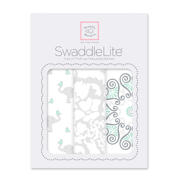 SwaddleLite - I Love Elephants