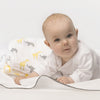 Marquisette Swaddle Blanket - Safari Fun, SeaCrystal