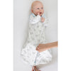 Cotton Flannel Non-Weighted zzZipMe Sack - Little Chickies, True Blue