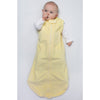 Baby Velvet Soft Fleece Non-Weighted zzZipMe Sack Set - Pastel Yellow + Tiny Fox
