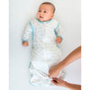 Soft Cotton Non-Weighted zzZipMe Sack - Tiny Doggie, Pastel Blue