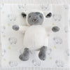 Muslin Swaddle and Plush Toy Set - Little Lambs and Little Lamb