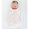 SwaddleDesigns Starter Set - Ultimate, Muslin Swaddle, Swaddle Wrap, and Classic Polka Dots Newborn Gift Set, Pink