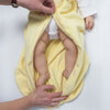 Baby Velvet Soft Fleece Non-Weighted zzZipMe Sack Set - Pastel Blue + Tiny Doggie
