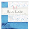 Cotton Baby Lovie - Polka Dots, Blue