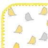 Ultimate Swaddle Blanket - Little Chickies, Yellow and Sterling