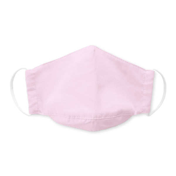 Kids Face Mask, 3-Layer Woven Cotton Chambray, Lilac