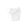 Kids Face Mask, 2-Layer Woven Cotton Flannel, White - Bunnie, Child Size, Made in USA
