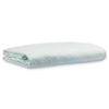 Flannel Fitted Crib Sheet - Fresh Pastel Polka Dot, Pastel Blue