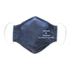 3-Layer Woven Cotton Chambray Face Mask, Vaxxed & Masked to Protect the Kids