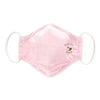 3-Layer Woven Cotton Chambray Face Mask, Pink, Queen Bee