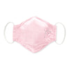 Products 3-Layer Woven Cotton Chambray Face Mask, Pink, Skater Layback