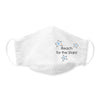 Kids Face Mask, 3-Layer Cotton Chambray, Reach for the Stars