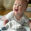 Baby Lovie -  Plush Dots, Pastel Yellow