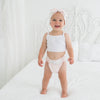 SmartNappy Cotton Muslin NextGen Hybrid Reusable Cloth Diaper Cover + 1 Reusable Insert + 1 Reusable Booster - Soft Pink