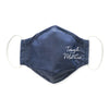 3-Layer Woven Cotton Chambray Face Mask, Pink, Tough as a Mother