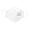 3-Layer Woven Cotton Chambray Face Mask, Pink, Tough as a Mother