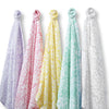 Marquisette Swaddle Blanket - Lush, SeaCrystal