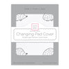 Muslin Changing Pad Cover - Hedgehog