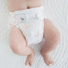 SmartNappy Cotton Muslin NextGen Hybrid Reusable Cloth Diaper Cover + 1 Reusable Insert + 1 Reusable Booster - Springfield, Pink