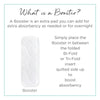 SmartNappy NextGen Hybrid Reusable Cloth Diaper Cover + 1 Reusable Insert + 1 Reusable Booster - Gray