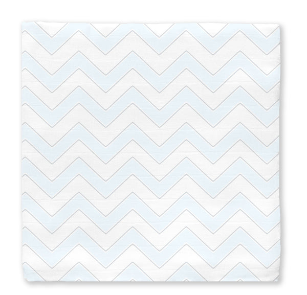 Muslin Swaddle Blanket - Chevron