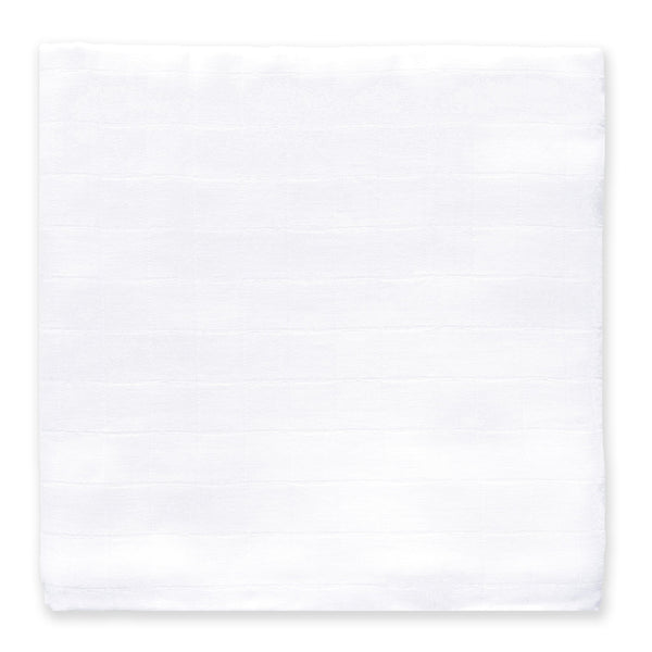 Muslin Swaddle Single - White
