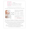 Muslin Non-Weighted zzZipMe Sack - French Dots, Sterling
