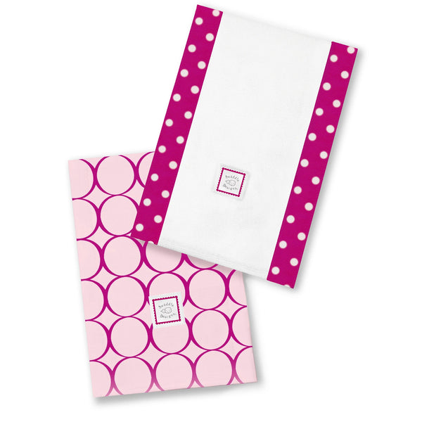 Baby Burpies - Jewel Tone Mod Circles, Very Berry