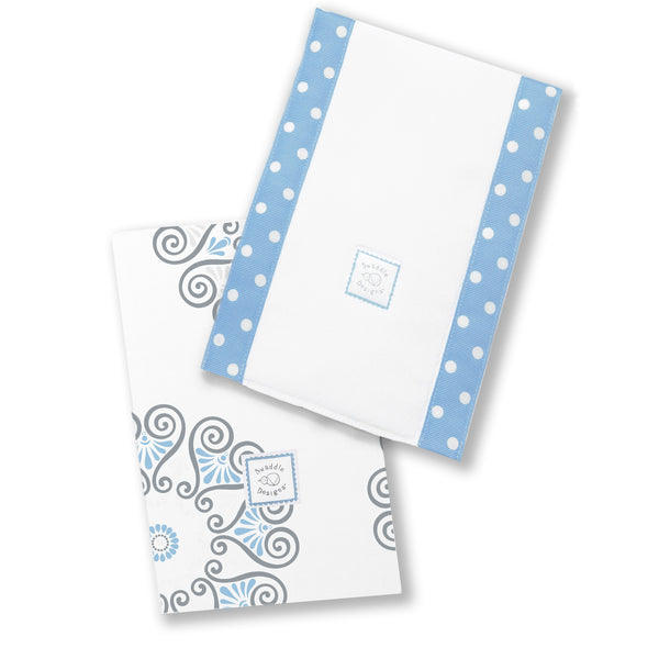 Baby Burpies - Medallions, Blue