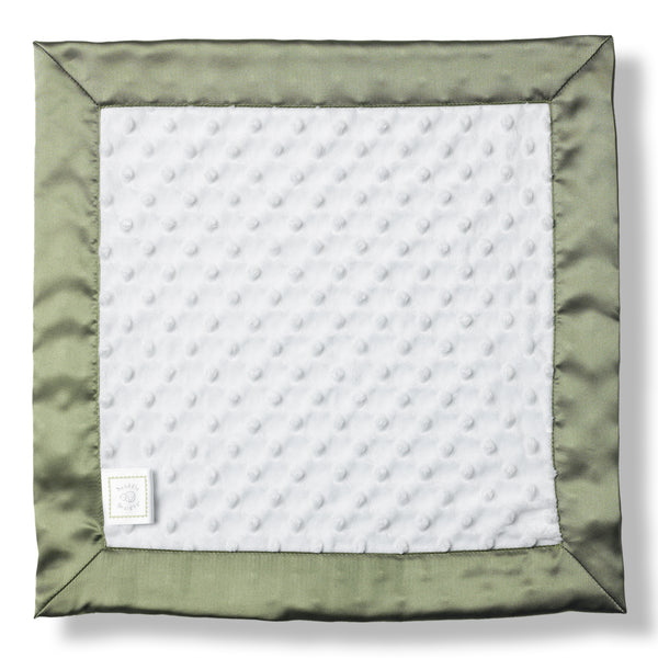 Baby Lovie - Sage Plush Dots