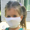 Kids Face Mask, 3-Layer Cotton Chambray, Reach for the Stars