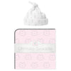 Ultimate Swaddle and Hat Newborn Gift Set - Bunnie, Pastel Pink