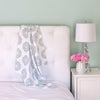 Marquisette Swaddle Blanket - Medallions, SeaCrystal