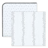 SwaddleDuo - Bubble Dots and Champagne, Soft Blue