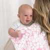 Marquisette Swaddle Blanket + Marquisette Headband Gift Set, Pink