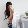 SwaddleDuo - Cute and Calm, Pastel Blue